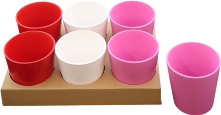 Pot Dolomite Love Mix 12cm