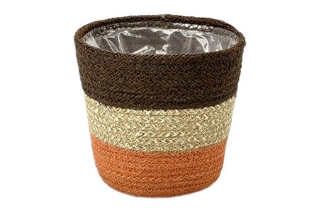 Basket Natural Orange D19
