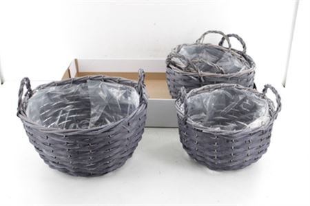 Arr9 Deco Nve - Basket Grey Mix X4
