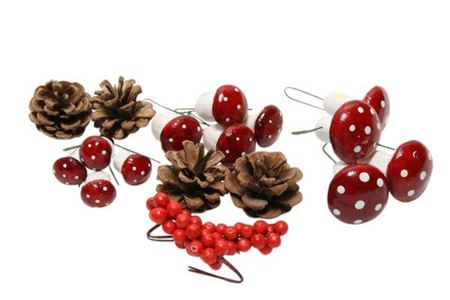 Hobby Mushroom Pine Berry Wire