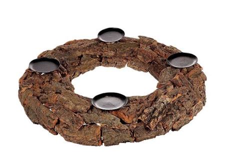 Candle Holder 4 Juniper Rnd H10d40