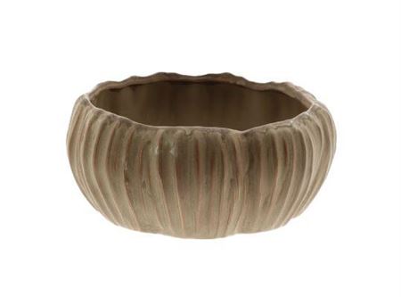 Bowl Chalise Textured H9d19.5