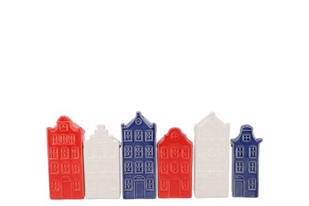 A'dam Houses Canal Vase Dutch Glory 5x4x14cm Nm