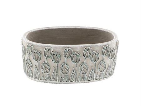 Pot Tulip Oval L20w11h9