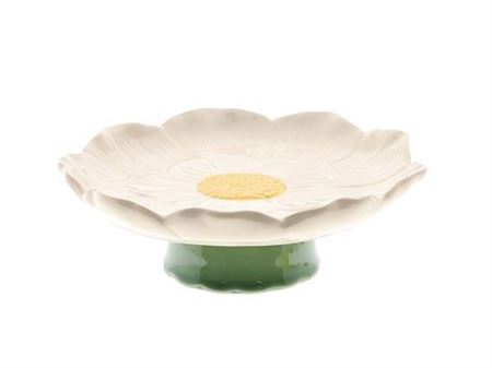 Plate Flower H6.7d19