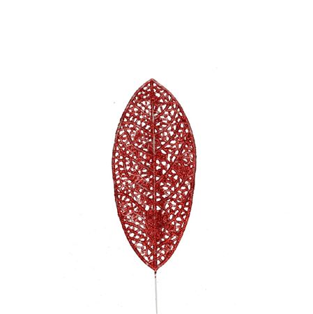 10cm Blad glitter 14*6cm